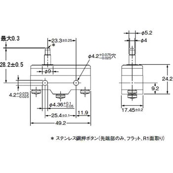 一般用基本スイッチ Z 基準形 omron(オムロン)