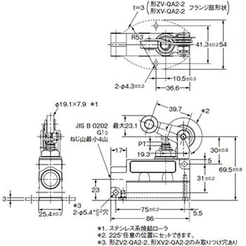 汎用封入スイッチ(底面取り付け形) ZV omron(オムロン)