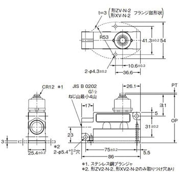 汎用封入スイッチ(側面対角線取り付け形) ZV2 omron(オムロン)