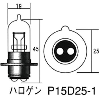 2輪車用スタンダードハロゲン PH7 6V M&H