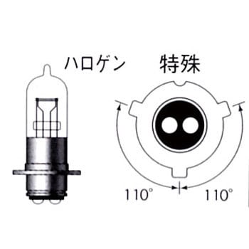 102C 2輪車用スタンダードハロゲン PH12 12V 1個 Mu0026H 【通販モノタロウ】