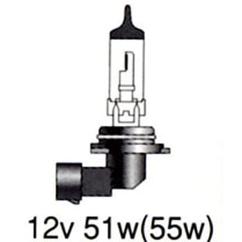 2輪車用スタンダードハロゲン HB4 12V M&H
