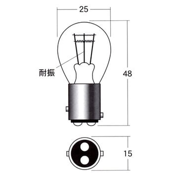 1P3407H 2֎ԗp S25 12V(_u) M&H _u(ϐU)^Cv NAF  1 1P3407H 35505635