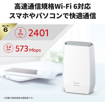 WNR-3000AX4/D 無線LAN親機 WiFi 11ax/ac/n/a/g/b 2401+573Mbps WiFi6