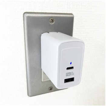 AC USBA+C PD65W 自動識別 リバーシブル カシムラ