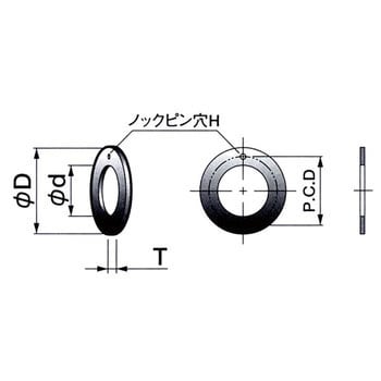 LFW-2615 ドライメットLF ワッシャー 1個 オイレス工業 【通販サイト