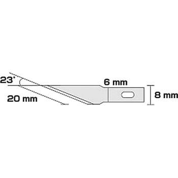 XB157T アートナイフプロ替刃 1箱(5枚) オルファ 【通販サイトMonotaRO】