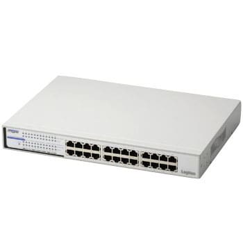 LAN-GSW24P/MA 1000BASE-T対応スイッチングハブ 1台 ロジテック 【通販