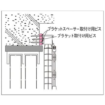 ブラケットスペーサー 1個 タチカワブラインド 【通販モノタロウ】