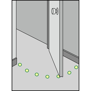 床用誘導標識 日本緑十字社