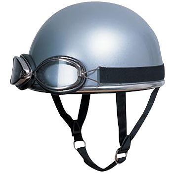 セプトゥー ceptoo バイクヘルメット ハーフ ブラウン CV-S
