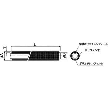 ポリブデンパイプ(5mm厚) ブリヂストン 樹脂管 【通販モノタロウ】