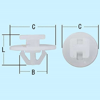 Md34 10 ダイハツタイプ クリップ 1袋 10個 Modes 通販サイトmonotaro