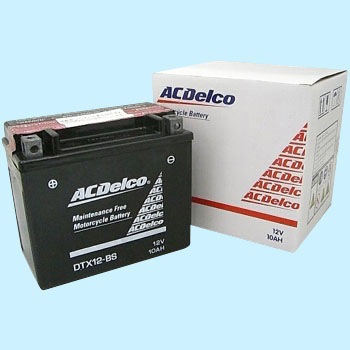 DTX12-BS 2輪用液別バッテリー(電解液注入済タイプ) ACDelco 35648322