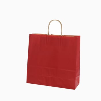 赤 カラー手提げ紙袋 1パック(50枚) HEIKO 【通販サイトMonotaRO】