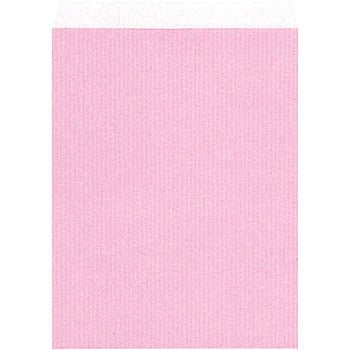白筋無地 ピンク 平袋 ベロ付き 1パック(200枚) HEIKO 【通販サイト