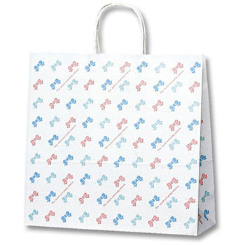 カラフルリボン 手提げ柄紙袋 HEIKO 35653965