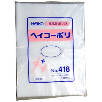 ポリエチレン袋0.04mm HEIKO