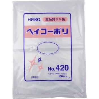 ポリエチレン袋0.04mm HEIKO