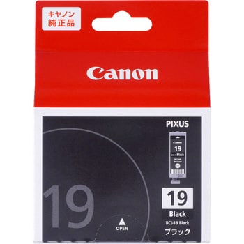 Canon キヤノン 純正 インクカートリッジ 黒 BCI-19BK★15830