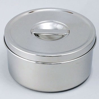 18-8 丸型調味料入れ(つまみ付) AG(赤川器物製作所)