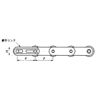 RF2050R バイピッチチェーン Rローラ形 1本 椿本チエイン 【通販サイト