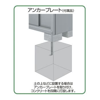 ESC-2107AGL ヨド物置 エスモ ESC-2107 1台 ヨドコウ 【通販サイト