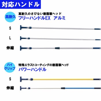 プロテック ワンタッチ ワックスモップ 山崎産業(CONDOR) フラット