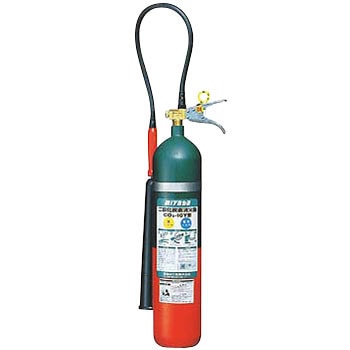 CO2-10Y 二酸化炭素消火器 1本 miyata(ミヤタ) 【通販モノタロウ】