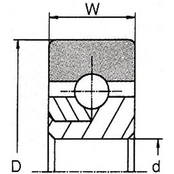 樹脂ベアリング DR-H(標準タイプ)TYPE1 トックベアリング(TOK)