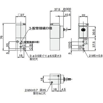 050 4e1 01 Ac100 電磁弁050シリーズ コガネイ 空気 定格電圧 Ac100 V 配管接続口径 Rc1 8 通販モノタロウ