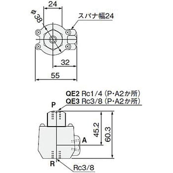 クイックエキゾースト弁(急速排気弁) コガネイ 駆動制御関連機器