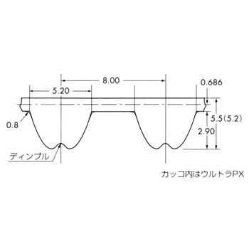 定価の88％ＯＦＦ 日本産 PXベルト P8M形 耐水仕様タイプ