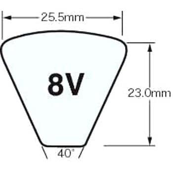 3R8V4250 マックスターマルチウエッジベルト 8V形 1本 三ツ星ベルト