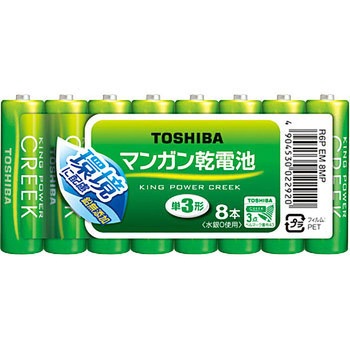 マンガン乾電池 クリーク 東芝