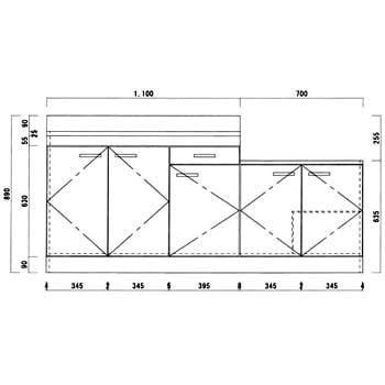 公団型流し台(C型・N型)