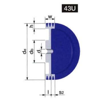 標準 Vプーリー B形