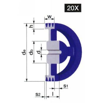 標準 Vプーリー B形