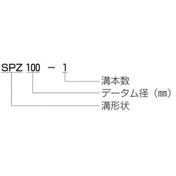 SPC-265-3 イソメックSPプーリー SPC-6 1個 鍋屋バイテック(NBK