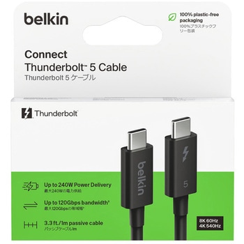 Connect Thunderbolt 5 ケーブル BELKIN(ベルキン)