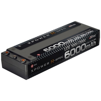Li-Po 7.4V 6000mAh LCG 100C/200C ハイテックマルチプレックスジャパン