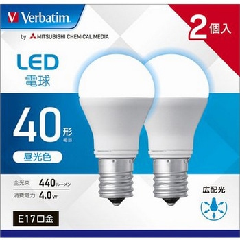 LED電球40W型E17 Verbatim(バーベイタム)