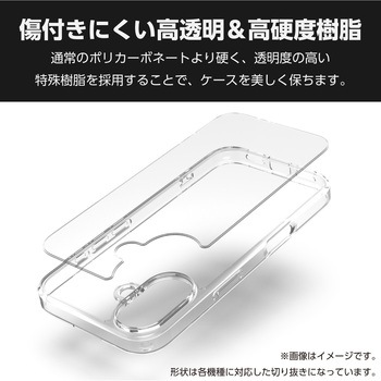 Google Pixel 9a ケース ハイブリッド 衝撃吸収 カメラレンズ保護設計 ワイヤレス充電可 極み設計 - エレコム