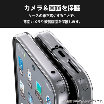 Google Pixel 9a ケース ハイブリッド 衝撃吸収 カメラレンズ保護設計 ワイヤレス充電可 背面マット エレコム