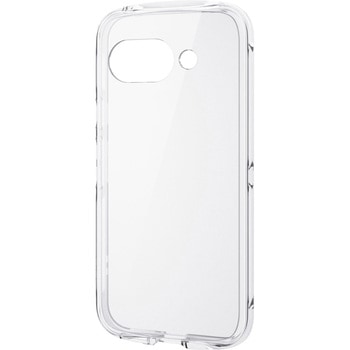 Google Pixel 9a ケース ハイブリッド 衝撃吸収 軽量 薄型 カメラレンズ保護設計 ワイヤレス充電可 エレコム