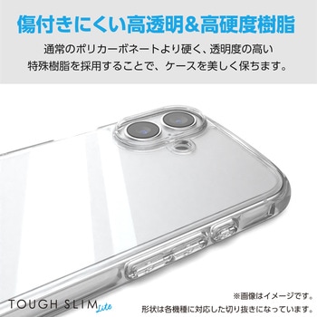 Google Pixel 9a ケース ハイブリッド 衝撃吸収 軽量 薄型 カメラレンズ保護設計 ワイヤレス充電可 エレコム