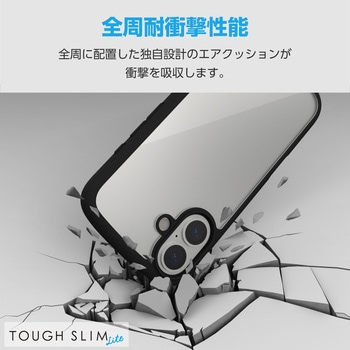 Google Pixel 9a ケース ハイブリッド 衝撃吸収 軽量 薄型 カメラレンズ保護設計 エレコム