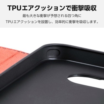 Google Pixel 9a ケース レザー 手帳型 マグネット 衝撃吸収 磁力装着ワイヤレス充電対応 エレコム