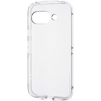 Google Pixel 9a ケース ソフト 衝撃吸収 薄型 カメラレンズ保護設計 ワイヤレス充電可 エレコム