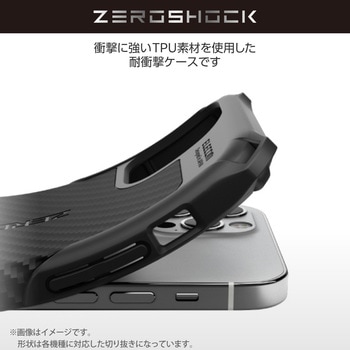 Google Pixel 9a ケース ソフト 衝撃吸収 カメラレンズ保護設計 ワイヤレス充電可 ZEROSHOCK エレコム